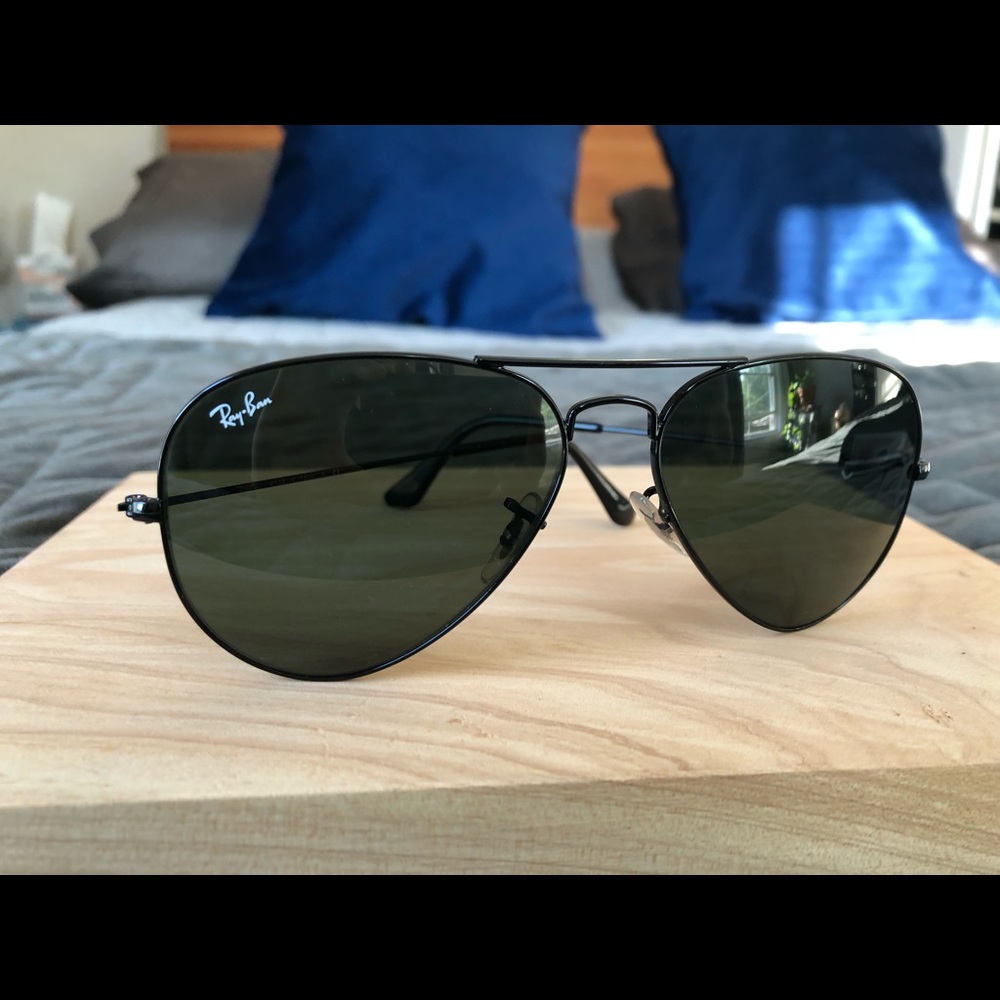 Ray Ban Aviator - Classic Gunmetal with case
